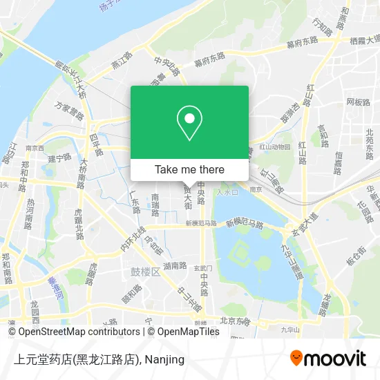 上元堂药店(黑龙江路店) map