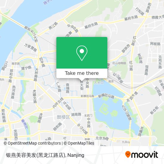 银燕美容美发(黑龙江路店) map