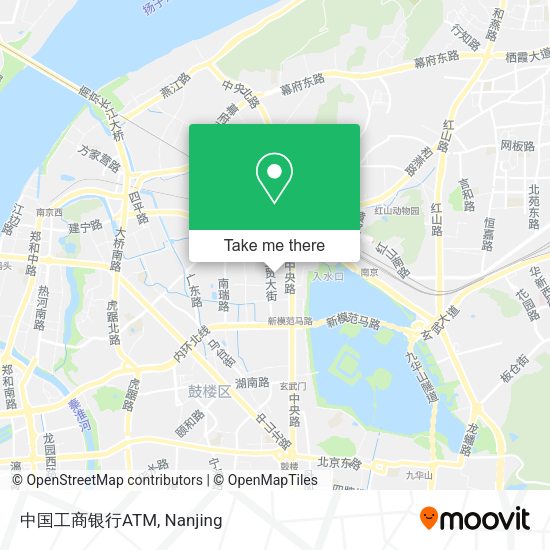中国工商银行ATM map