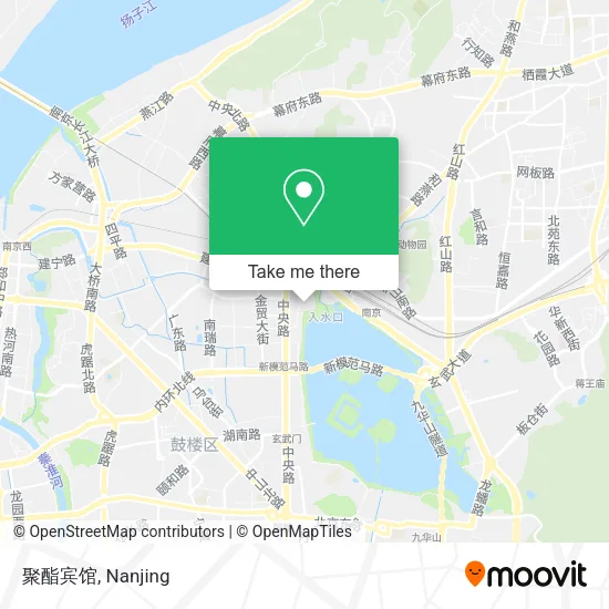 聚酯宾馆 map