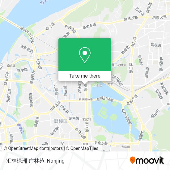 汇林绿洲-广林苑 map