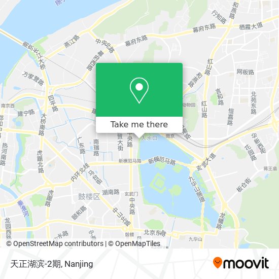 天正湖滨-2期 map