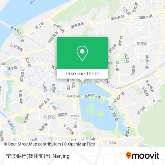 宁波银行(鼓楼支行) map