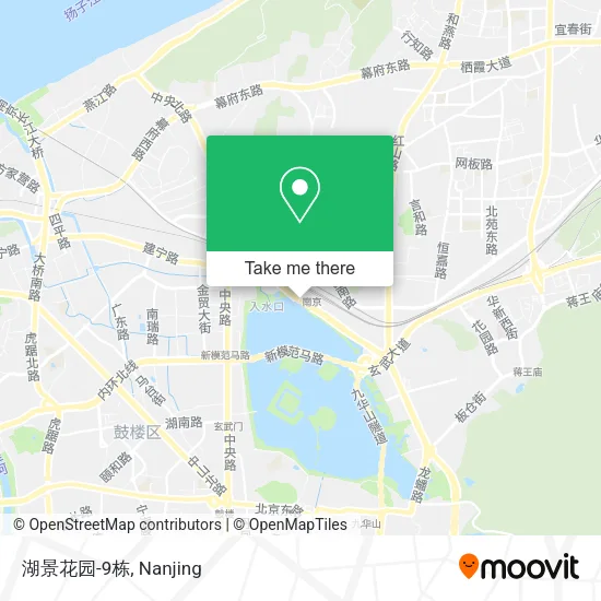 湖景花园-9栋 map