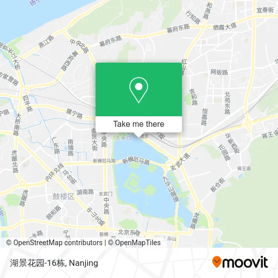 湖景花园-16栋 map