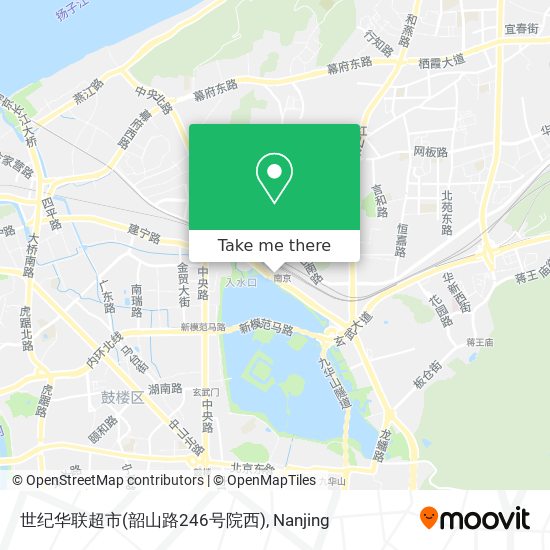 世纪华联超市(韶山路246号院西) map