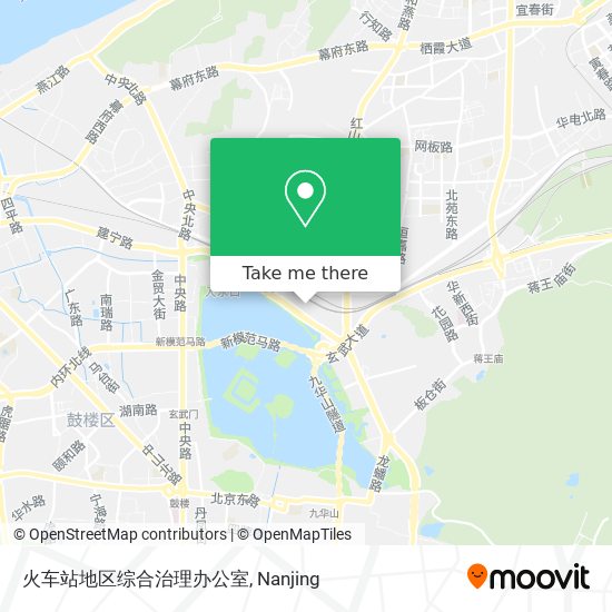 火车站地区综合治理办公室 map