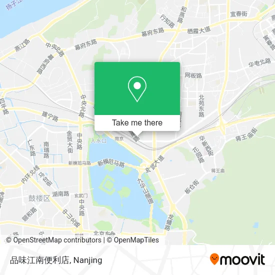 品味江南便利店 map