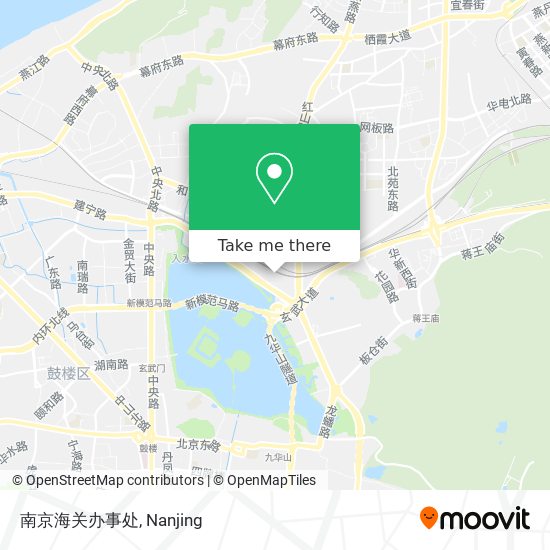 南京海关办事处 map