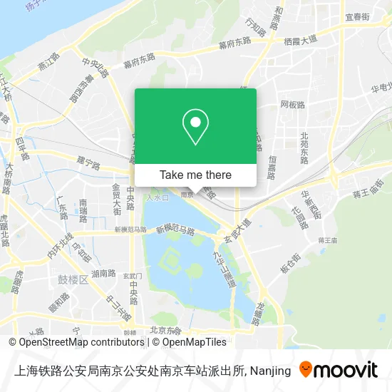 上海铁路公安局南京公安处南京车站派出所 map