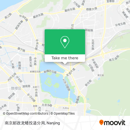 南京邮政龙蟠投递分局 map
