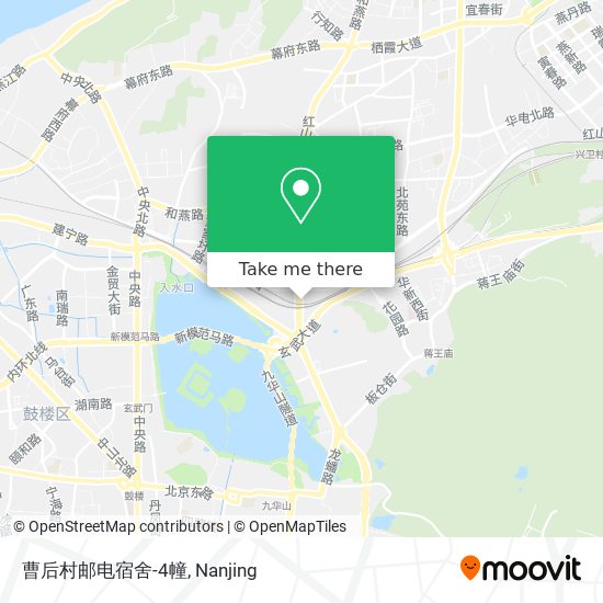 曹后村邮电宿舍-4幢 map