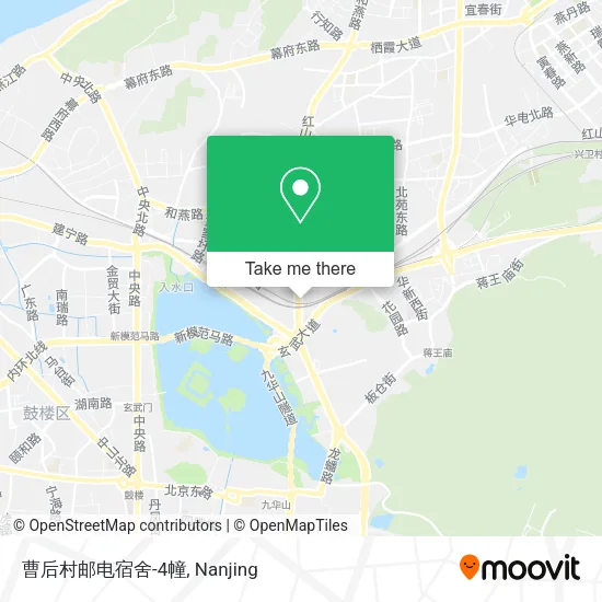 曹后村邮电宿舍-4幢 map