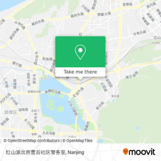 红山派出所曹后社区警务室 map