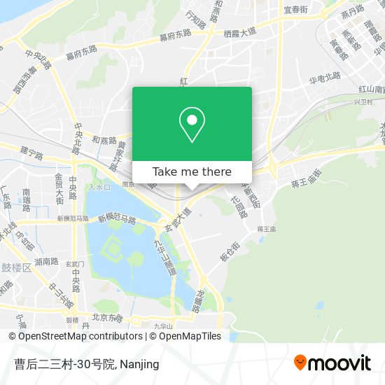 曹后二三村-30号院 map