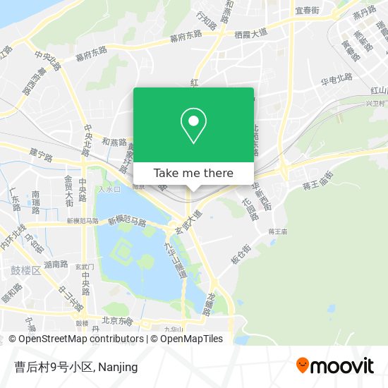 曹后村9号小区 map