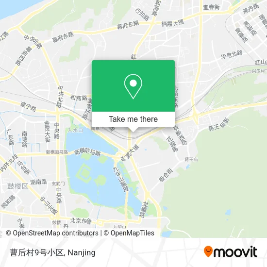 曹后村9号小区 map
