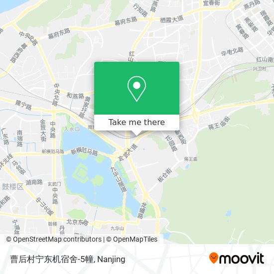 曹后村宁东机宿舍-5幢 map