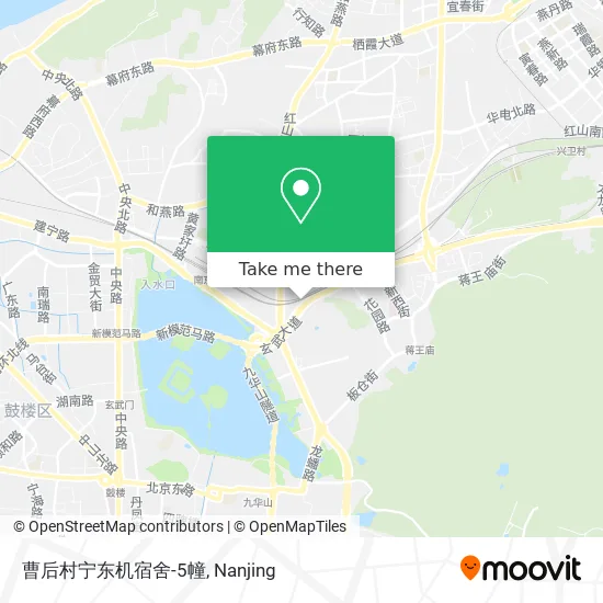 曹后村宁东机宿舍-5幢 map