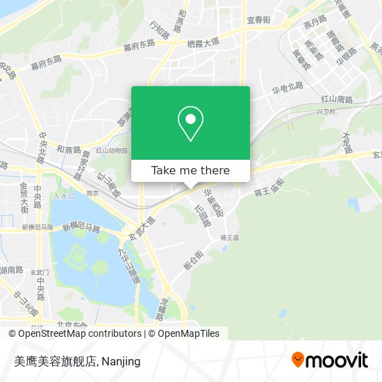 美鹰美容旗舰店 map