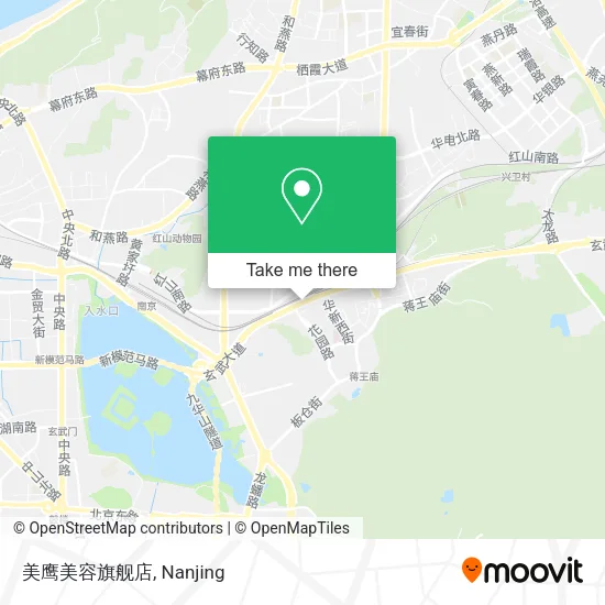 美鹰美容旗舰店 map