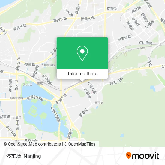 停车场 map
