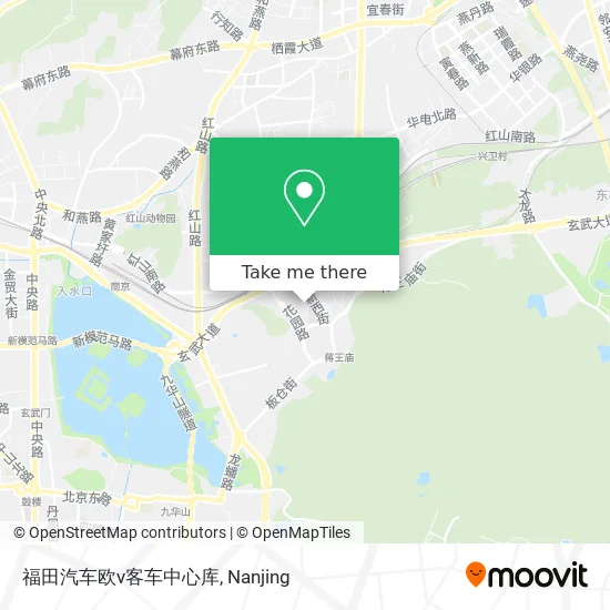 福田汽车欧v客车中心库 map
