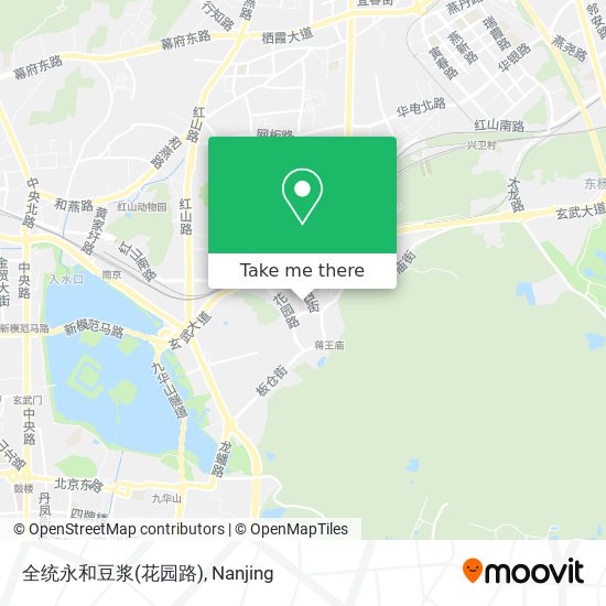 全统永和豆浆(花园路) map
