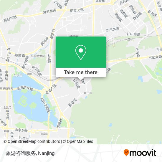 旅游咨询服务 map