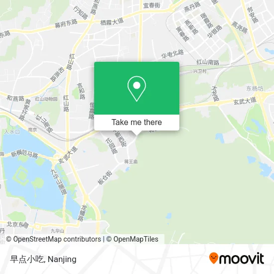 早点小吃 map