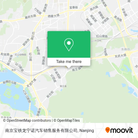 南京宝铁龙宁诺汽车销售服务有限公司 map