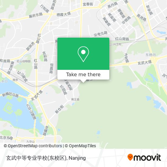 玄武中等专业学校(东校区) map