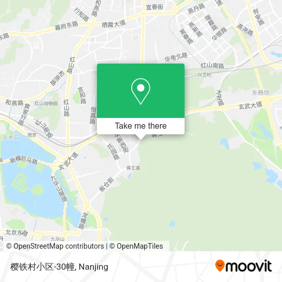 樱铁村小区-30幢 map