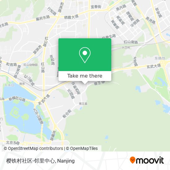 樱铁村社区-邻里中心 map