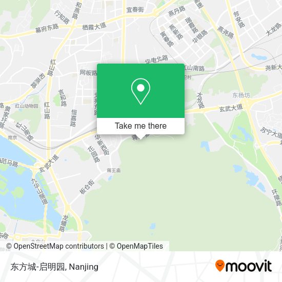东方城-启明园 map