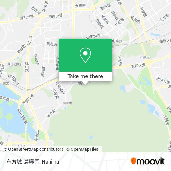 东方城-晨曦园 map