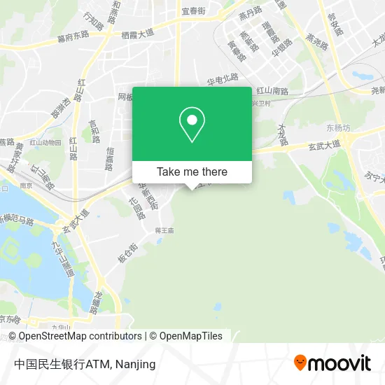 中国民生银行ATM map