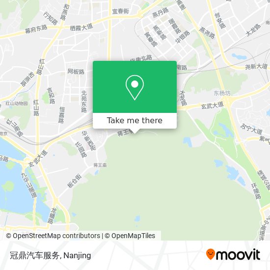 冠鼎汽车服务 map