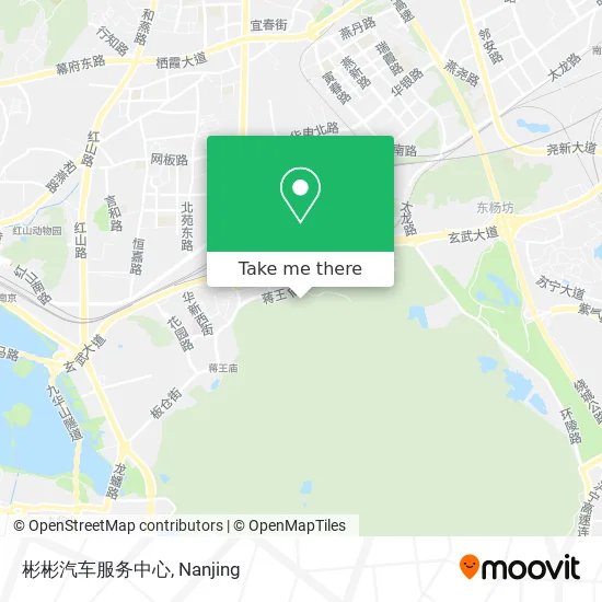 彬彬汽车服务中心 map