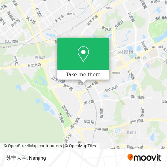 苏宁大学 map