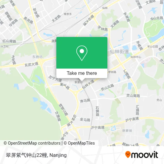 翠屏紫气钟山22幢 map
