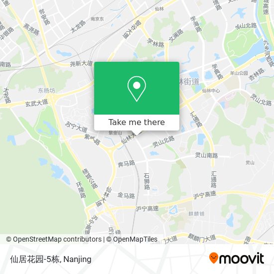 仙居花园-5栋 map