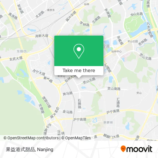 果益港式甜品 map