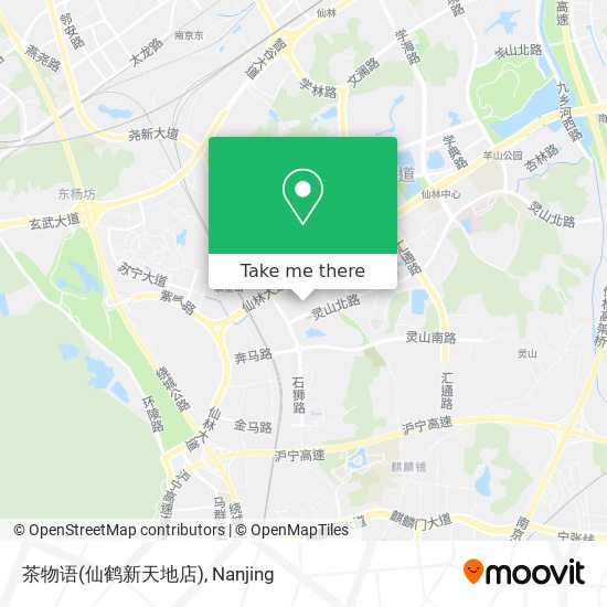 茶物语(仙鹤新天地店) map