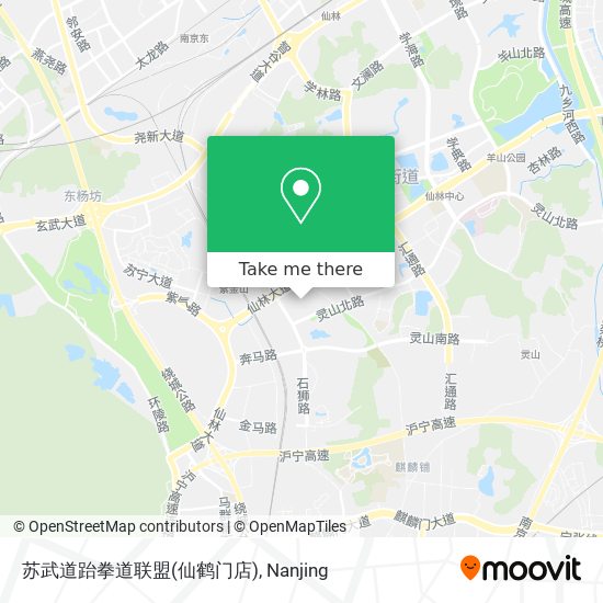 苏武道跆拳道联盟(仙鹤门店) map
