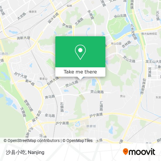 沙县小吃 map