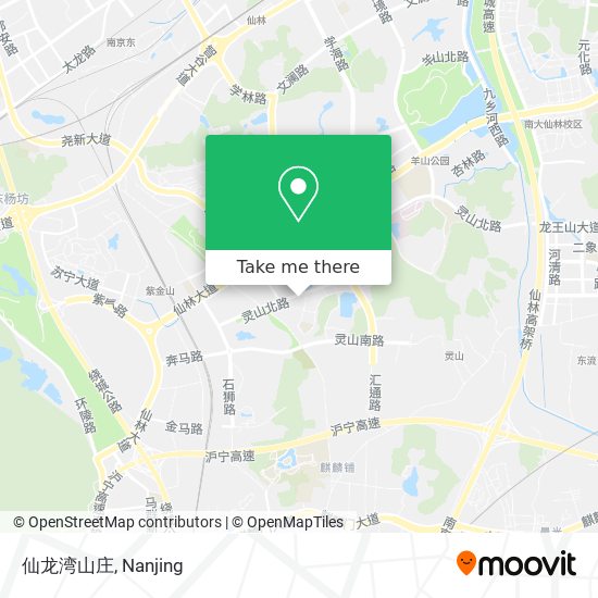 仙龙湾山庄 map