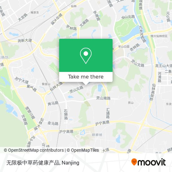 无限极中草药健康产品 map