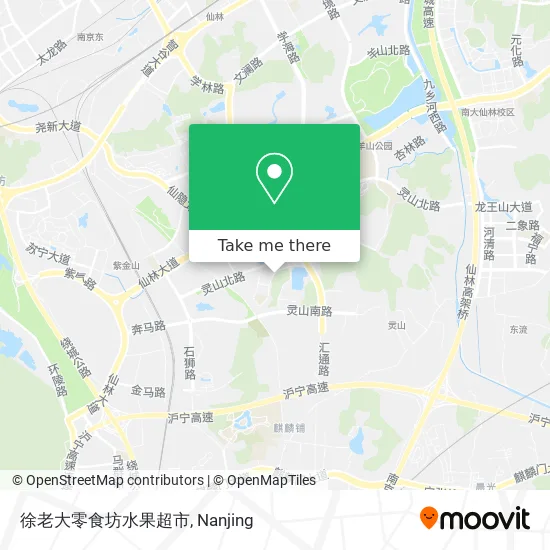 徐老大零食坊水果超市 map