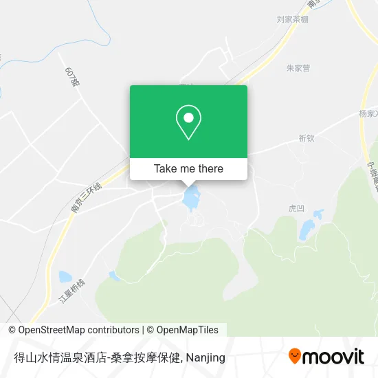 得山水情温泉酒店-桑拿按摩保健 map